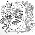طرح ویترای فانتزی دخترانه